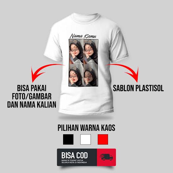 Jasa Sablon Baju Kaos - Gambar 3